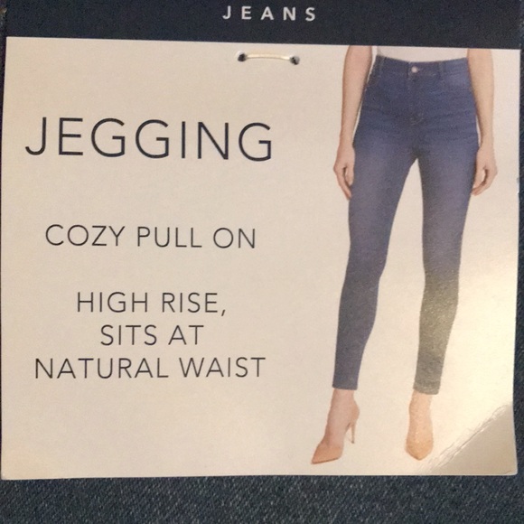 Isaac Mizrahi Jeans Cozy Pull On Jegging Small - Picture 1 of 4